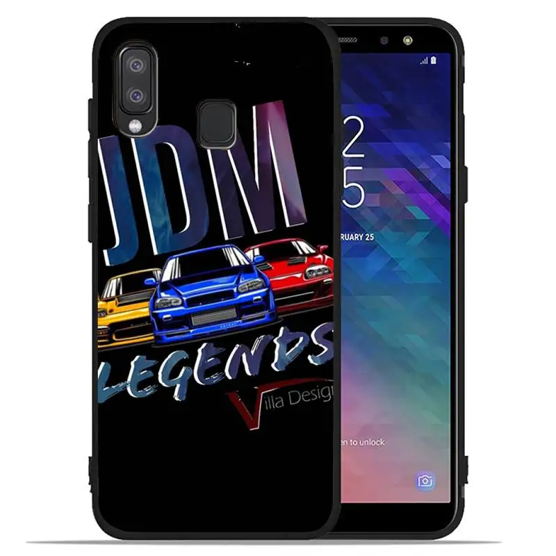 

Tokyo JDM Drift Sports Car Phone Case for honor 5A 8A 7A 8x 9x 9 10 lite Pro 20 7c 8c PLAY V30 Cover