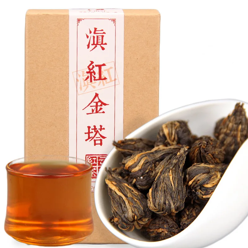 Dianhong-brotes dorados fragantes de miel, t&eacute; chino negro, t&eacute; rojo, g/caja 2021, 170-0