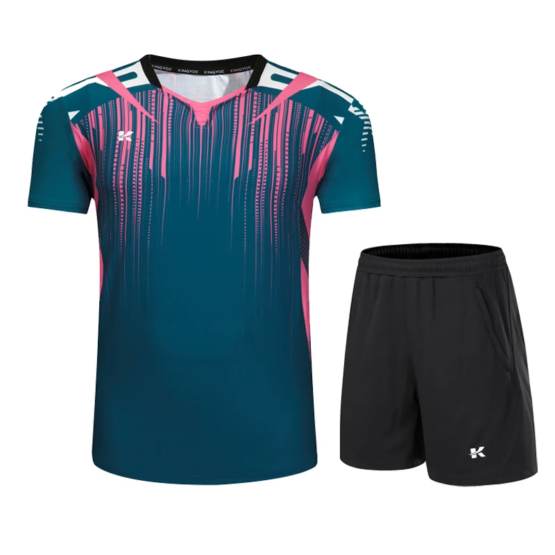 Новый костюм для бадминтона Мужская и женская одежда настольного тенниса