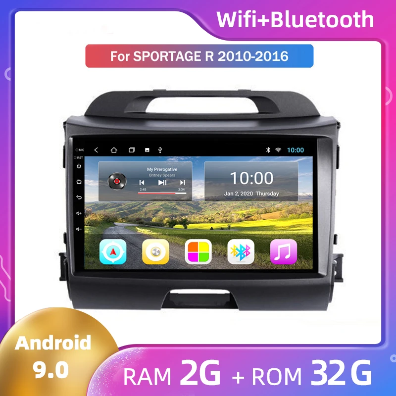 Автомобильный GPs навигатор Zksoftware Машина Android Радио мультимедийный плеер для Kia