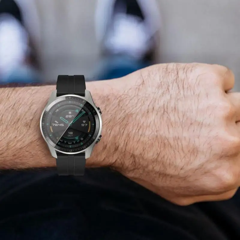 Защитный чехол для Huawei watch GT 2 46 мм мягкий ТПУ с полным экраном Gt защитный часов