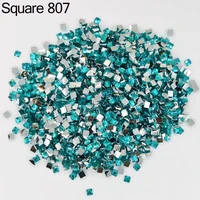 new crystal square drills for diy diamond painting cross stitch embroidery rhinestone colorful mosaic crystal stone home decor