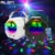 Светодиодный диско-шар ALIEN RGB, Волшебный шар для диджея, праздничный лазерный проектор для праздника, Рождества, сценического освещения - изображение