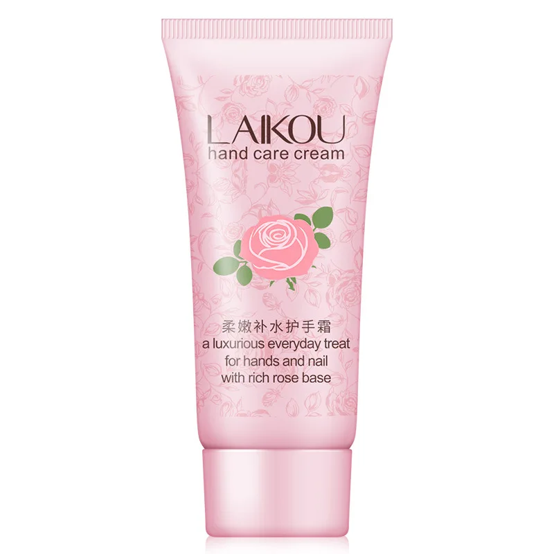 

Fresh Flowers Extract Repair Hand Cream Anti-chapping Whitening Skin Winter Anti-crack Rose Essential Oil Hand Cream