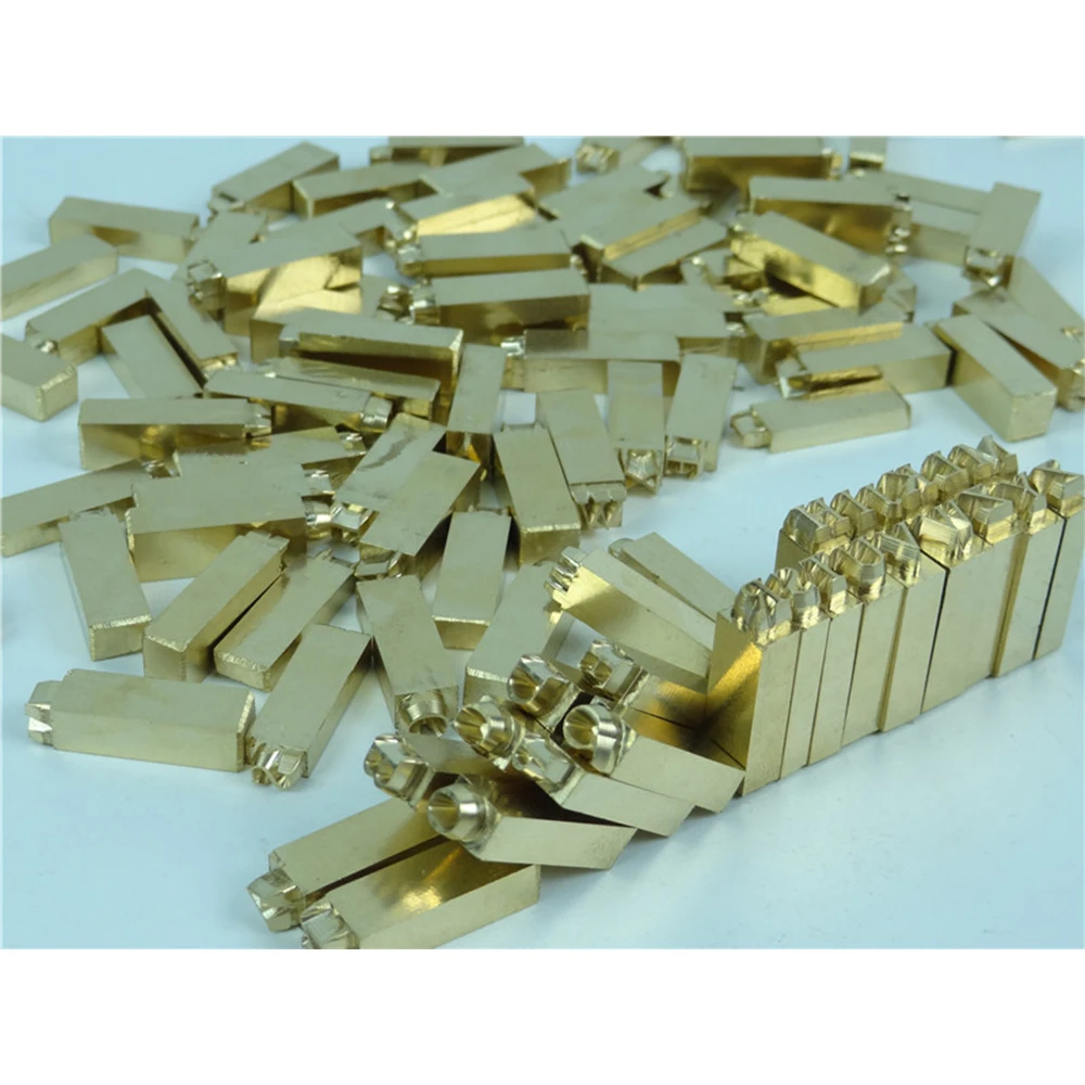 RCIDOS 23 40 50 мм CNC гравировка Гибкая латунь формы для букв горячая фольга Штамповка Die