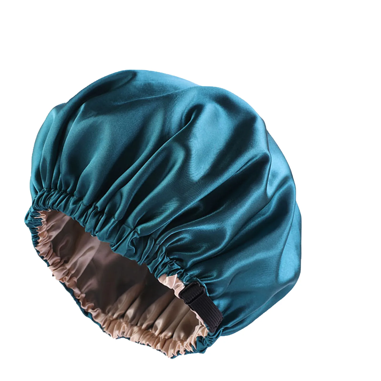

Satin Cap Sleep Cap Cap Large Double-sided Adjustable Satin Cap For Long Hair Brim Sleep Night Cap Hood Hood Brim Night Cap