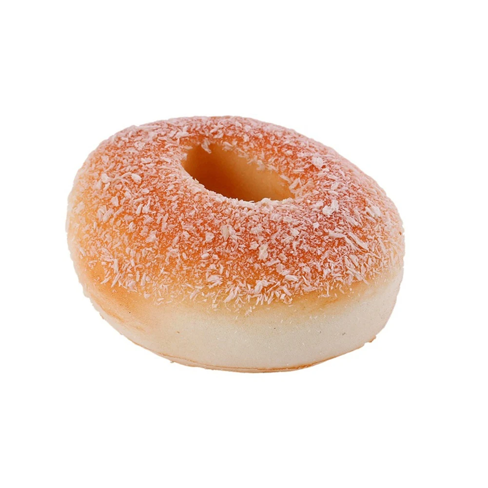 ПУ имитация сливочный пончик искусственный реалистичный поддельный еда модель