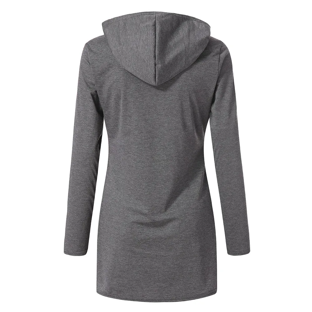 Толстовка с капюшоном для кормящих женщин длинным рукавом кенгуру теплые