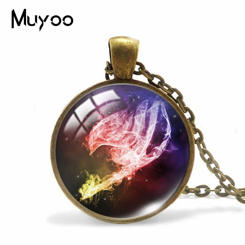 Ожерелье ручной работы из цинкового сплава с изображением сказочного хвоста и