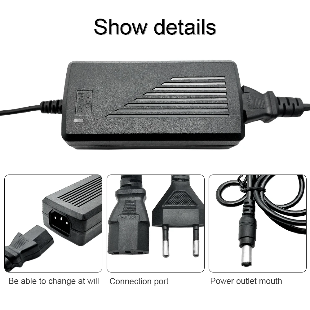 12V адаптер питания DC12V Универсальный светодиодный адаптер лампы 3A блок питания для 5050 2835 Светодиодные полосы света