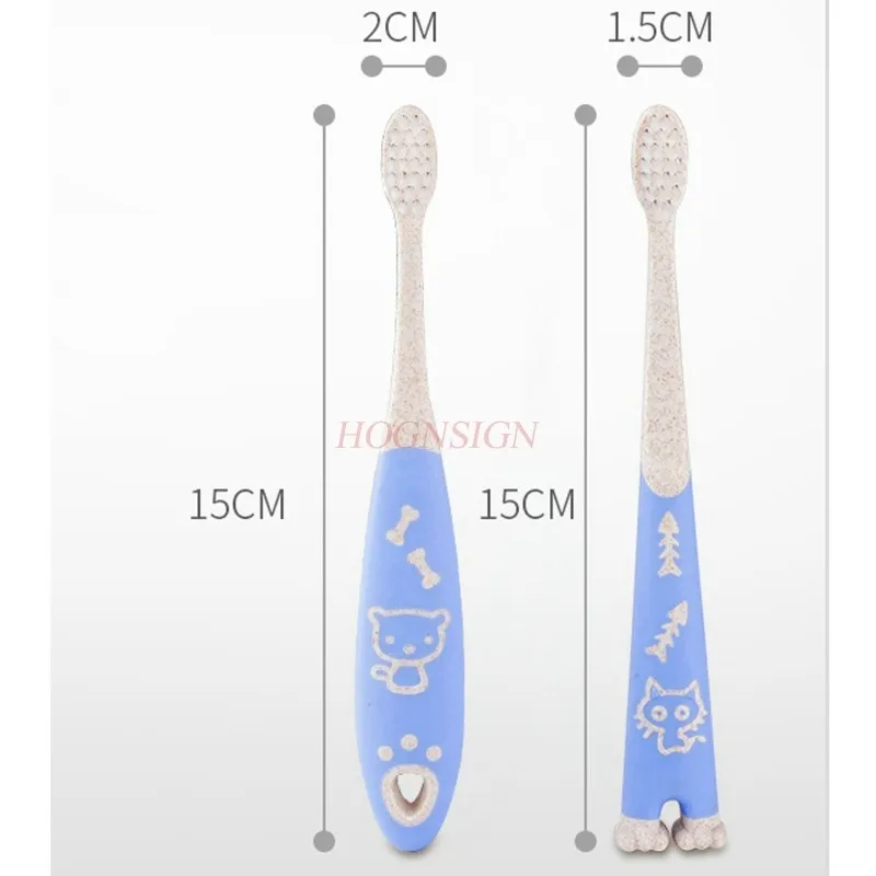 

6 Pcs toothbrush soft Children's Toothbrush 3-6-12 Years Old Super Fine Soft Hair Small Head Non-bamboo Charcoal Child Cute