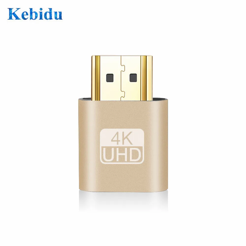 KEBIDU VGA адаптер для виртуального дисплея пустышка без головы призрак эмулятор