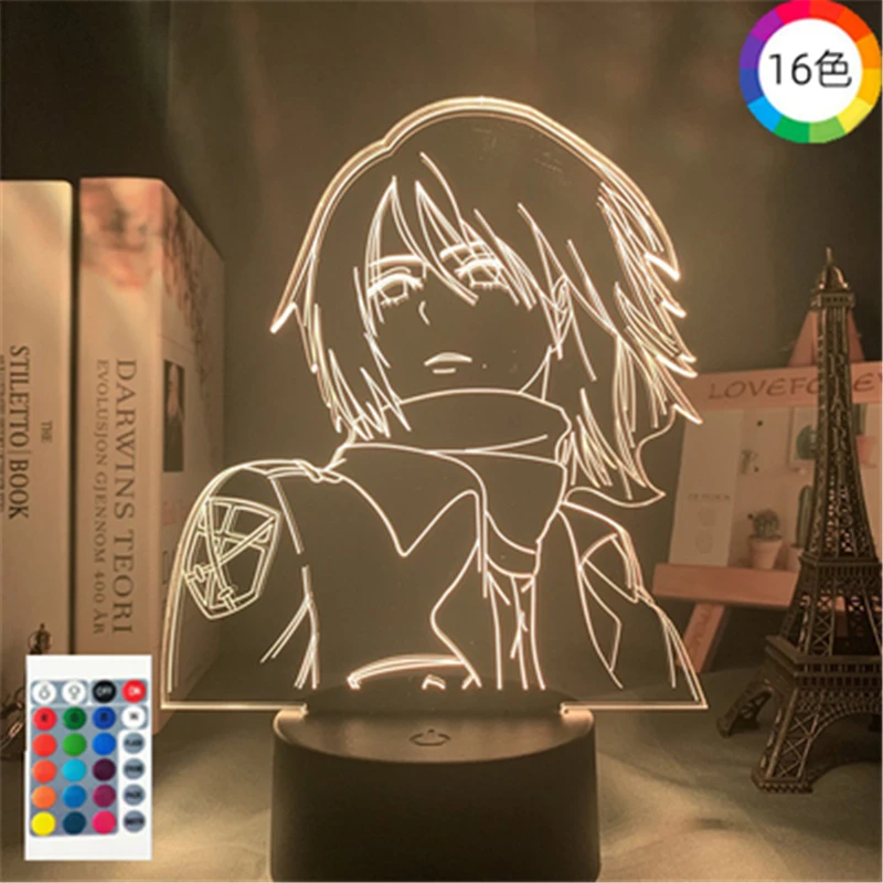 

Attack on Titan Cosplay Lighting Led Night Light USB Interface Set The Stage Anime Adult COS Accessories Christmas Halloween