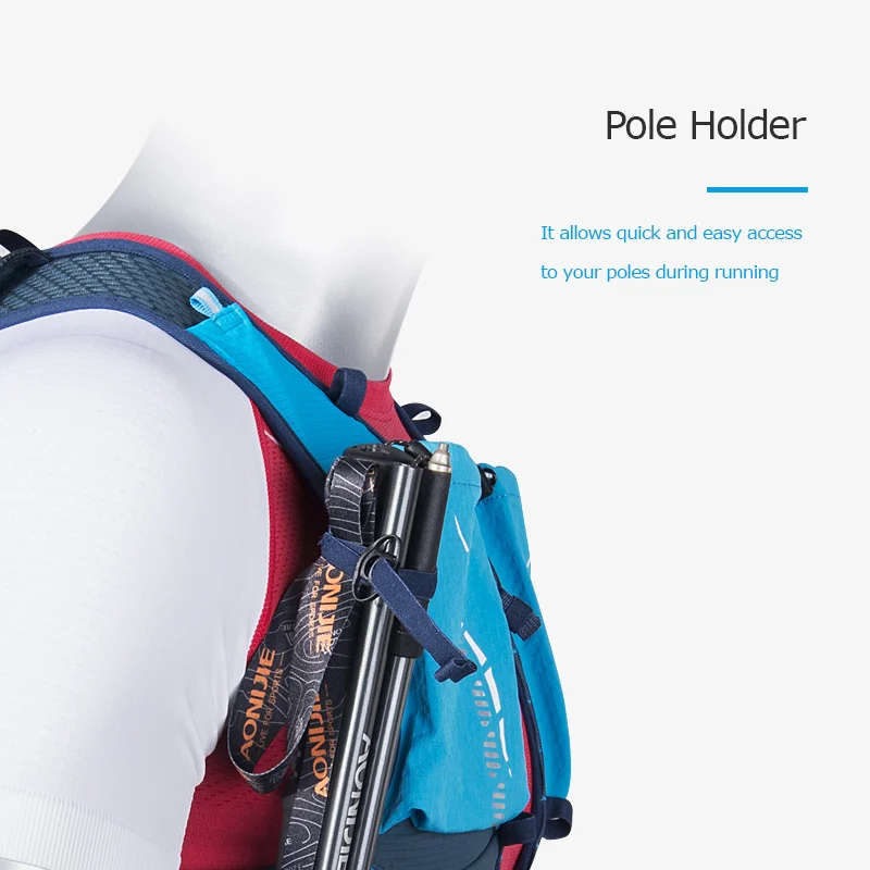 SM Size AONIJIE C9103S New Ultra Vest 10L Hydration Backpack Pack Bag with 420ml Soft Water Flask Hiking Trail Running Marathon