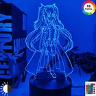 Аниме светодиодный светильник сераф конца Shinoa Hiragi фигурка для спальни декоративный светильник подарок на день рождения манга лампа сераф конца