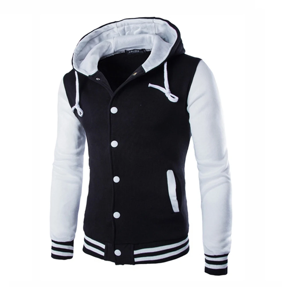 Мужские хлопковые толстовки спортивный костюм свитшот Мужская зимняя теплая