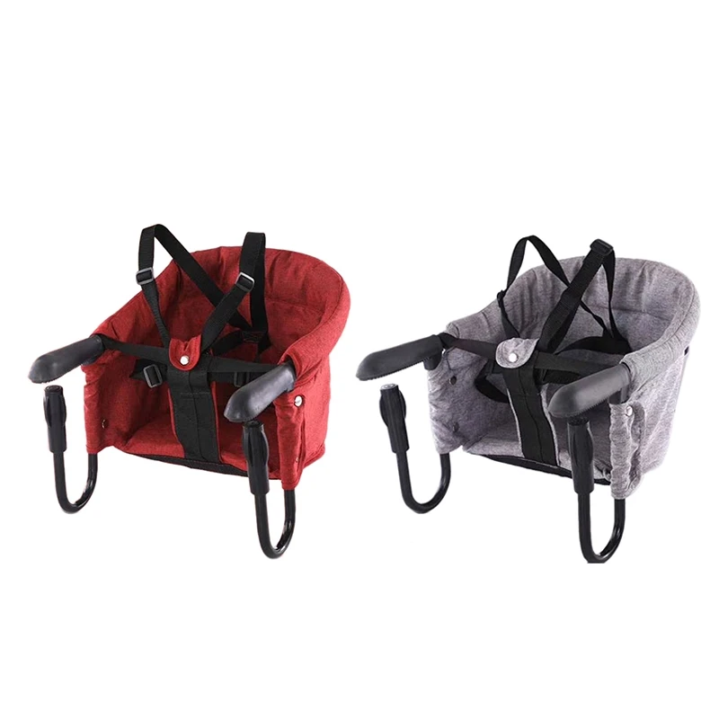 

Portable Baby High Chair Foldable Feeding Chair Seat Booster Safety Belt Dining