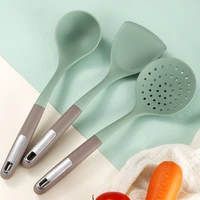 silicon kitchenware cooking utensils set heat resistant kitchen non stick cooking utensils baking tools household goods cooking
