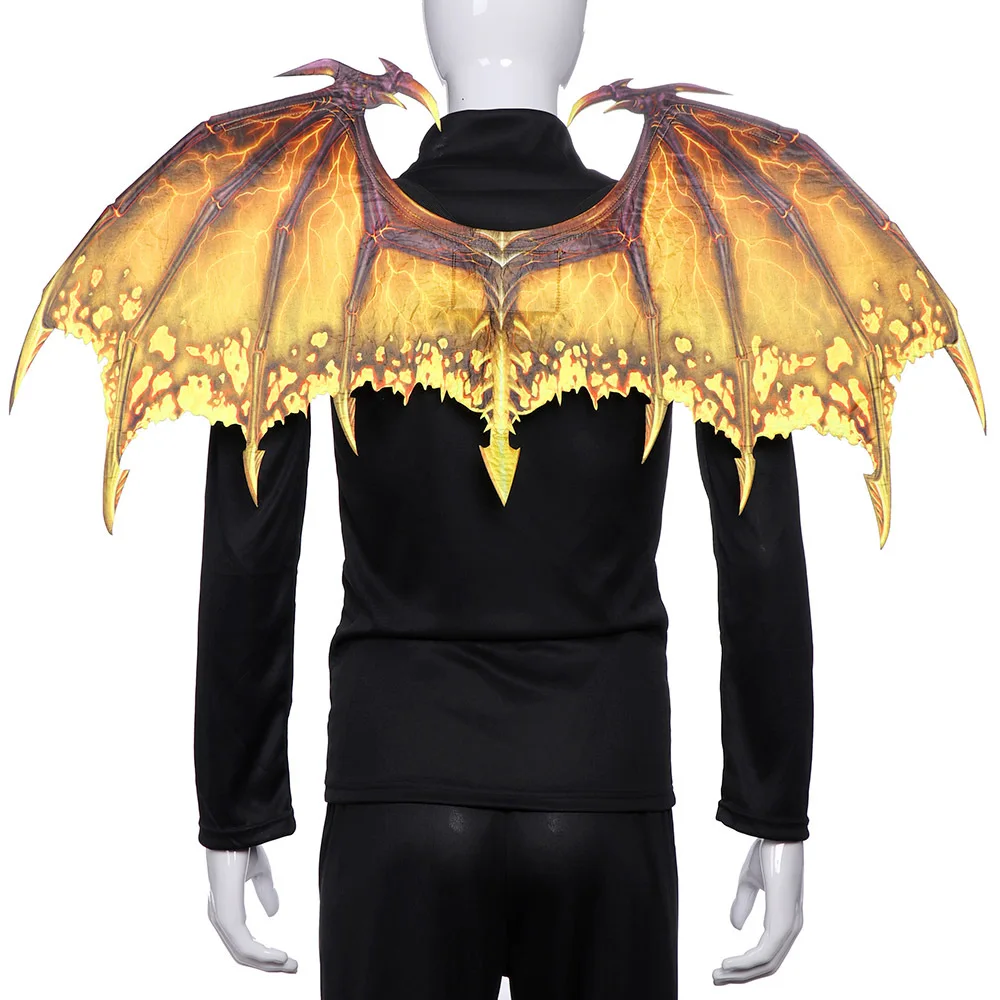 

Dropshipping Halloween Costumes Cosplay Dragon Wing Adult Carnival Non-woven Fabric Dino Wing Christmas Role Play Party Props
