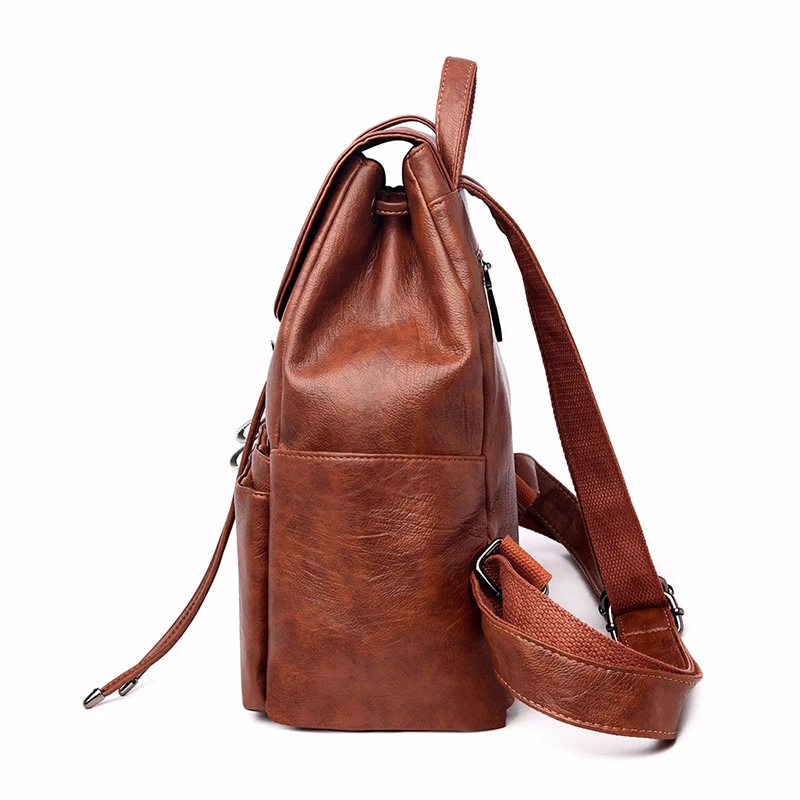 Женские кожаные рюкзаки Mochila Feminina женские высокого качества школьные сумки для