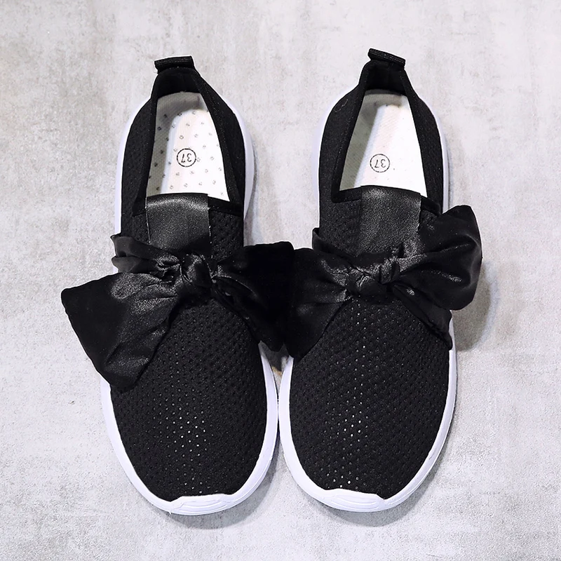 Большие размеры 35-43 женская повседневная обувь кроссовки на танкетке сетчатая