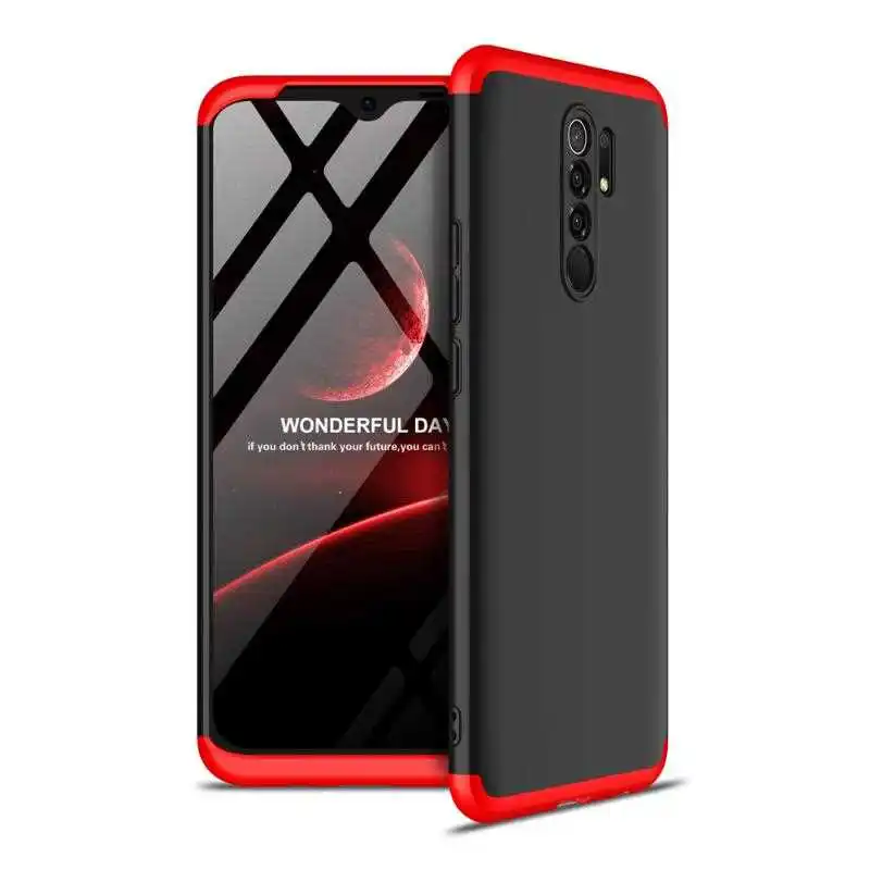 

KatyChoi 360 Full Protection Armor Case For Xiaomi Redmi 9 9a 9c 9 Prime Phone Case Cover
