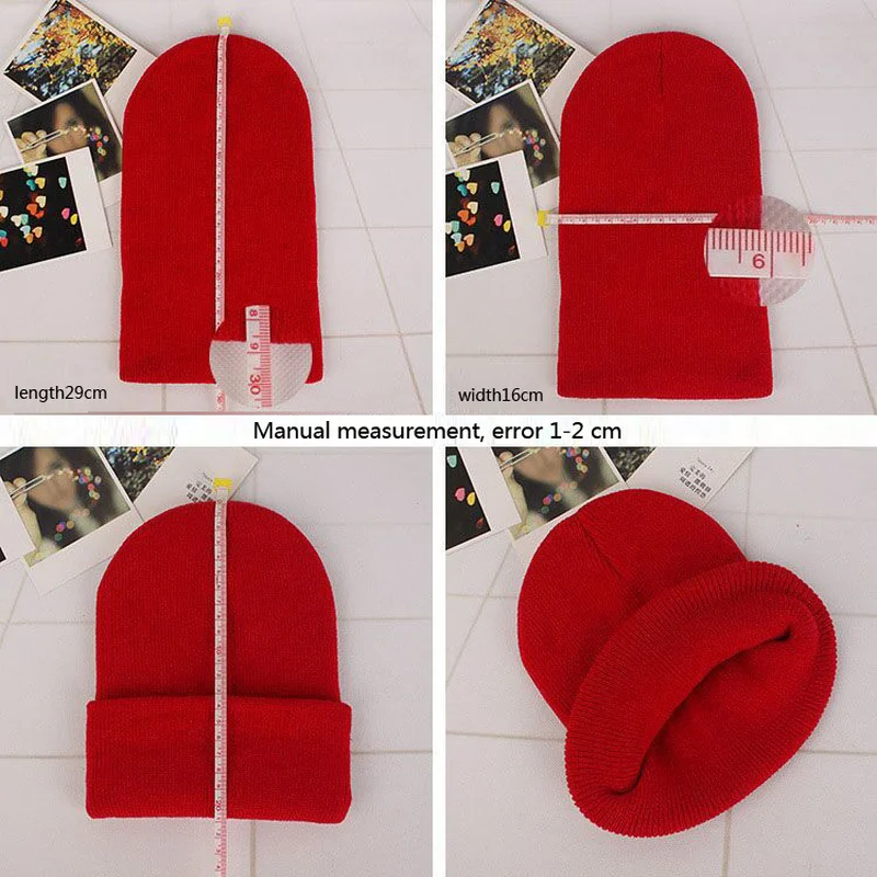 Helisopus новая женская мода дикие вязаные шапки осень зима теплые простой стиль