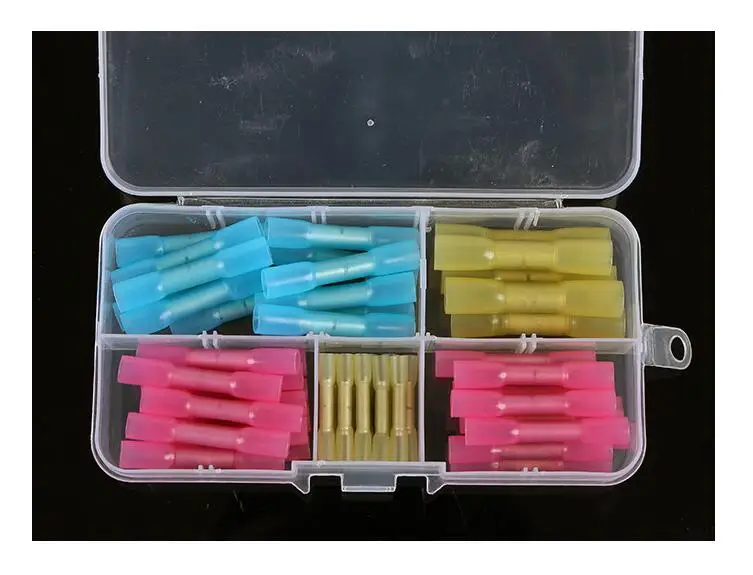 40 шт./компл. водонепроницаемый терминал термоусадочная трубчатая Соединительная