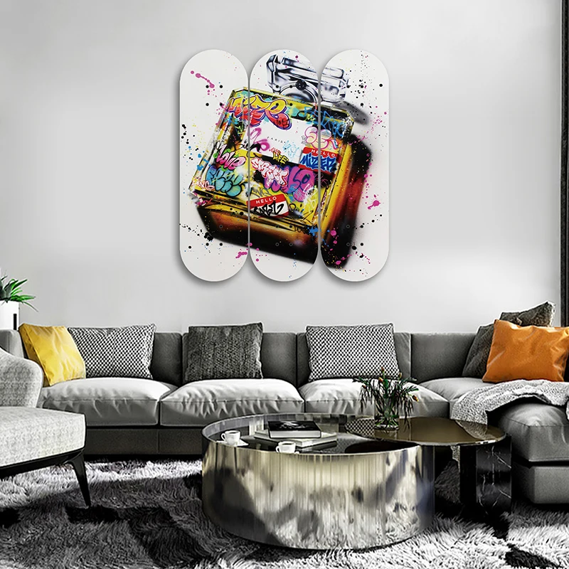 Уличный граффити декоративная доска поп-арт скейтборд настенное искусство