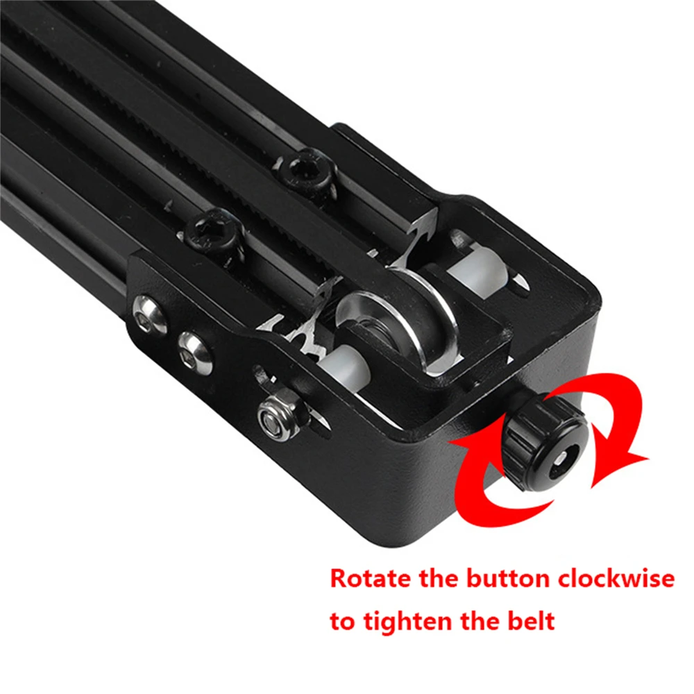 Металлический Y-axis профиль Ремень ГРМ выпрямитель Натяжитель для CREALITY Ender-3 Pro