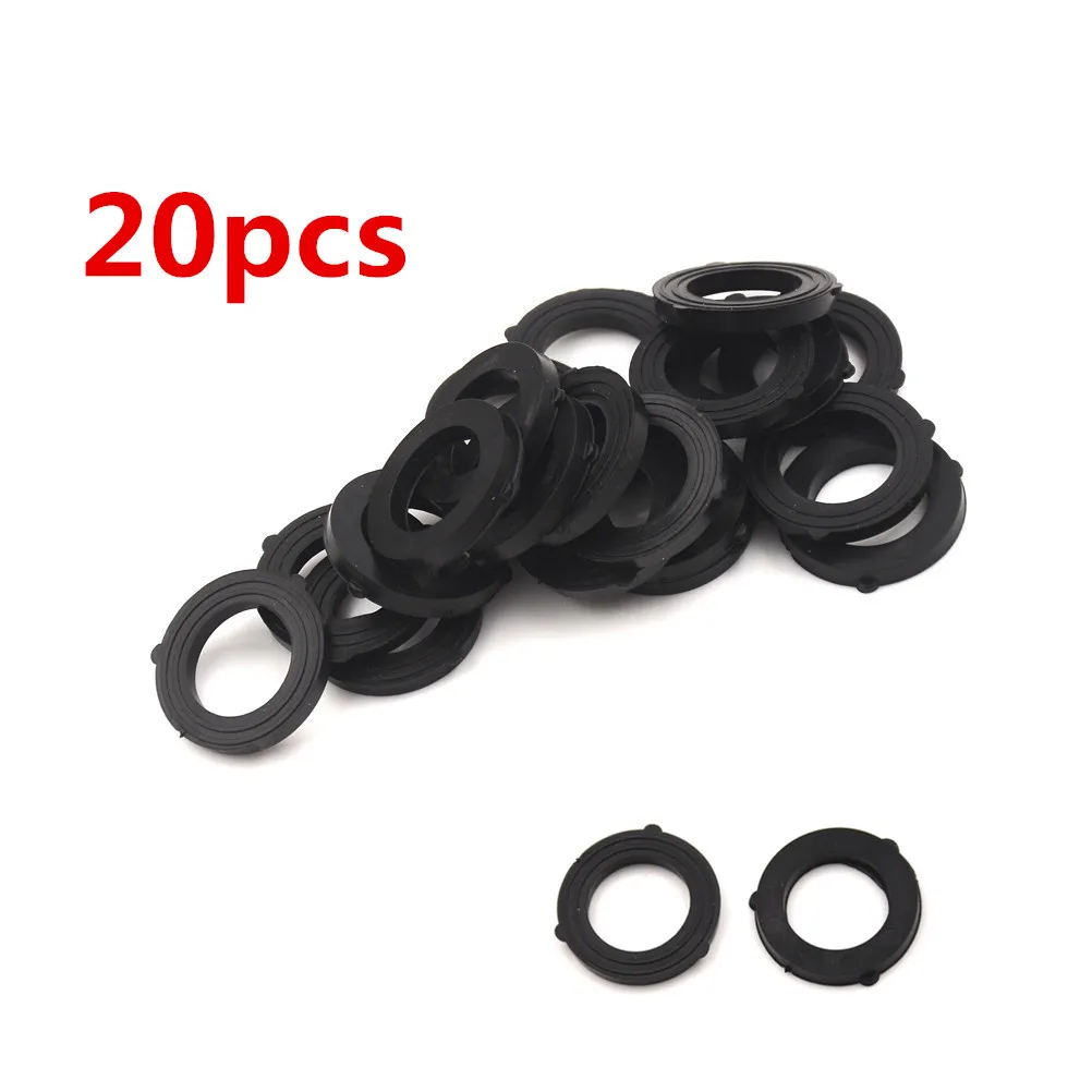 20 шт Черная сверхмощная резиновая шайба садовый шланг 3/4 &quotOD уплотнительное