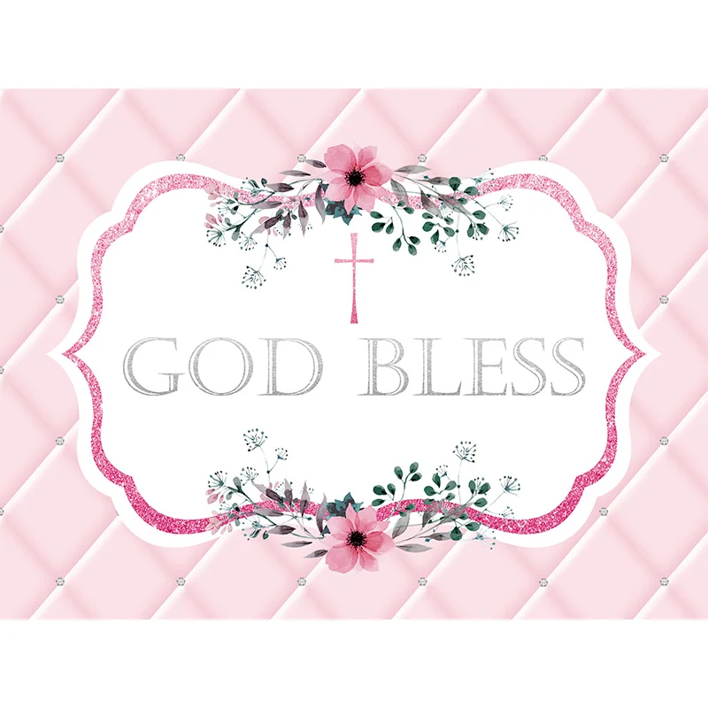 Фон для фотосъемки на Причастие Allenjoy с изображением богов благословления