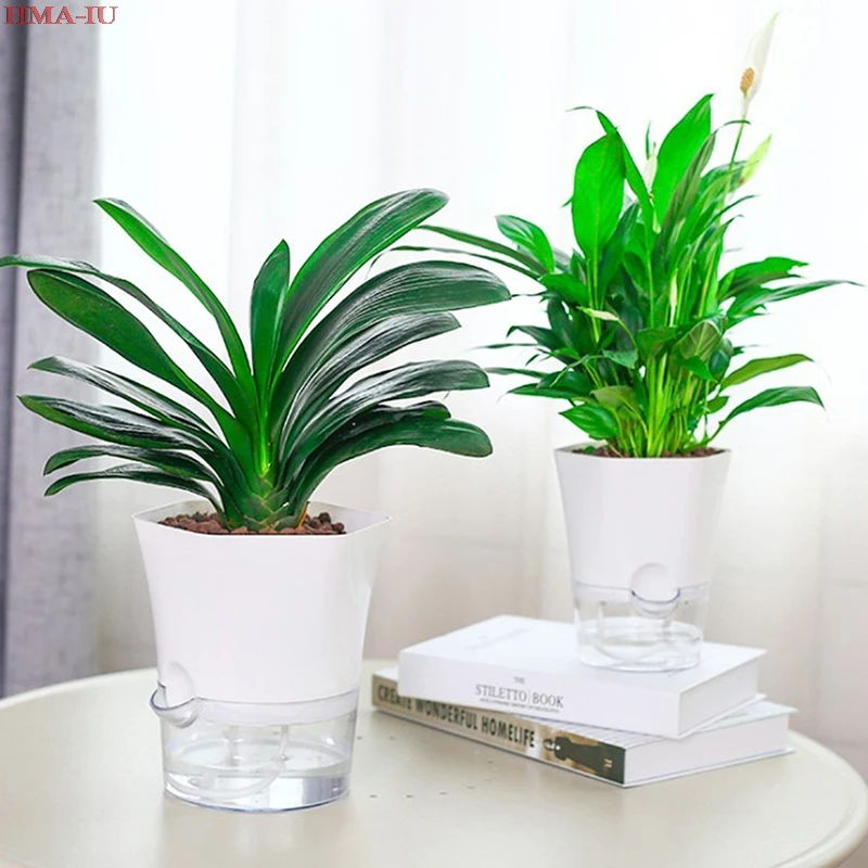 1 шт. креативный самополивающийся цветочный горшок для дома и офиса | Дом сад