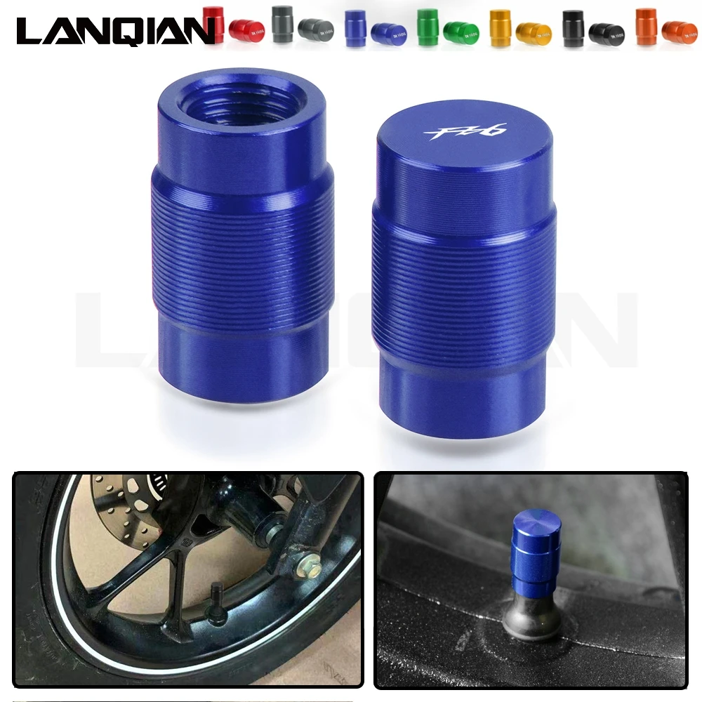 

For Yamaha FZ6 FAZER Motorcycle Aluminum Wheel Tire Valve Stem Caps FZ6 FAZER FZ6 R 2004-2015 2010 2011 2012 2013 2014 Parts