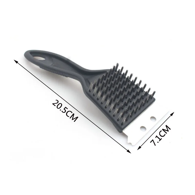 Гироборд с колесами 8 дюймов Стальная проволока Чистящая Щетка для барбекю гриль