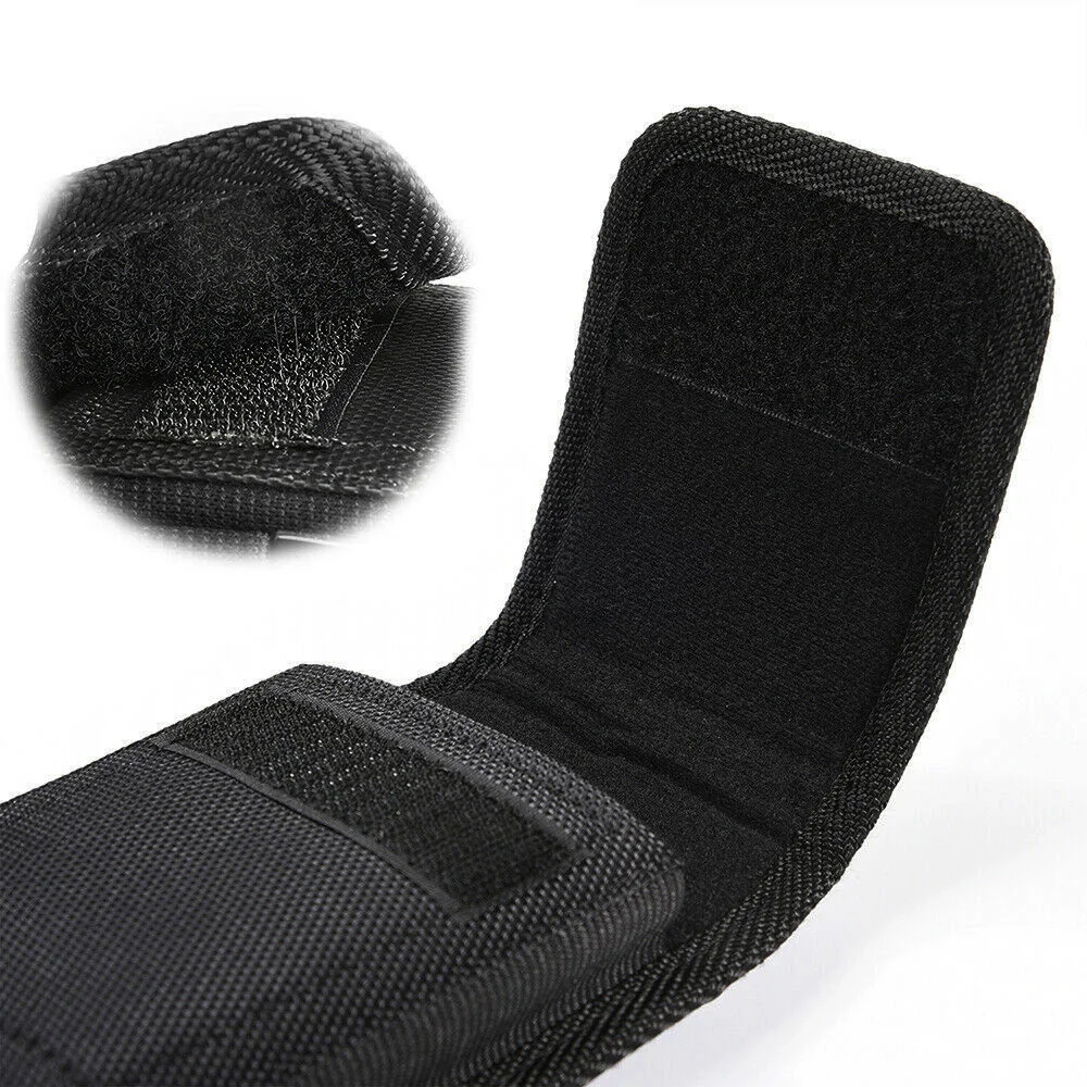 Universal Nylon Holster for iPhone Samsung Huawei Xiaomi Doogee Mens Waist Pack Belt Clip Bag for 3.5-6.3 inch Mobile Phones