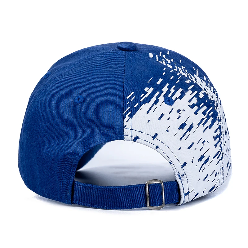 

New Women Men Cotton Cap Fashion NY Embroidered Baseball Cap Ink Printing Casual Adjustable Outdoor Couple Streetwear Hat