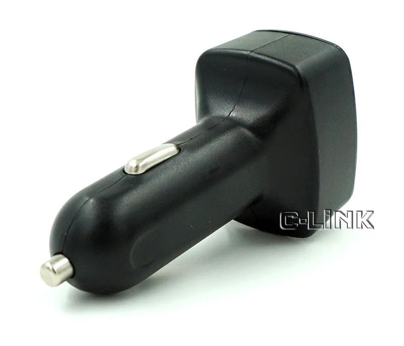 Автомобильное зарядное устройство DC 12-24 В 4 в 1 с двумя USB-портами и ЖК-дисплеем |