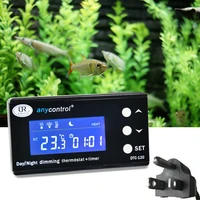 digital aquarium thermostat digital temperature controller aquarium heater cooler with heating cooling mode