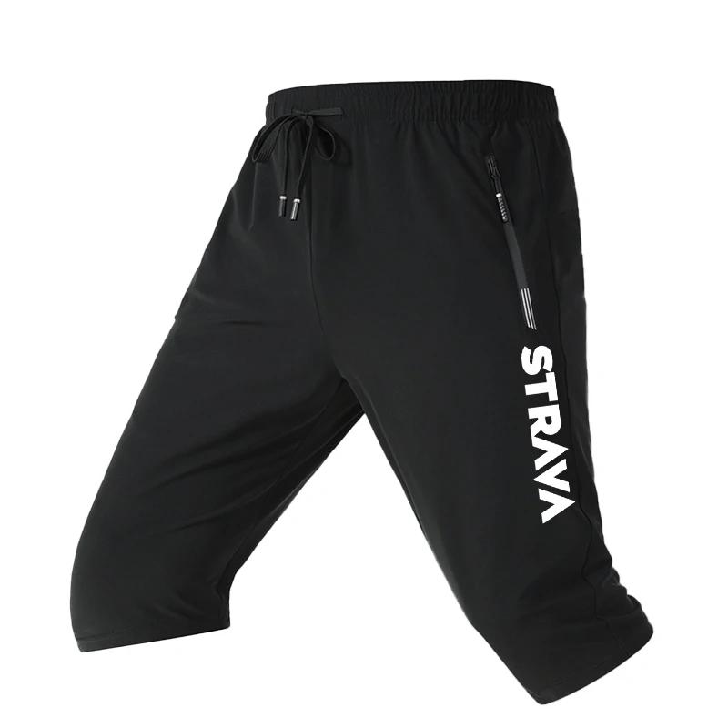 

Cycling Shorts Pro Team MTB Mountain Bike Shorts Breathbale Loose Plus Size Riding Trousers Ice Silk Cropped Biker Shorts