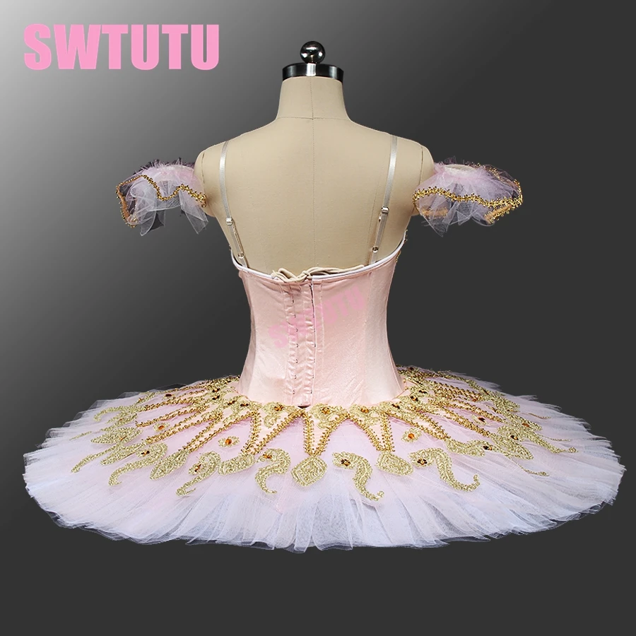 Розовая персиковая Фея для взрослых профессиональная балетная пачка девочек