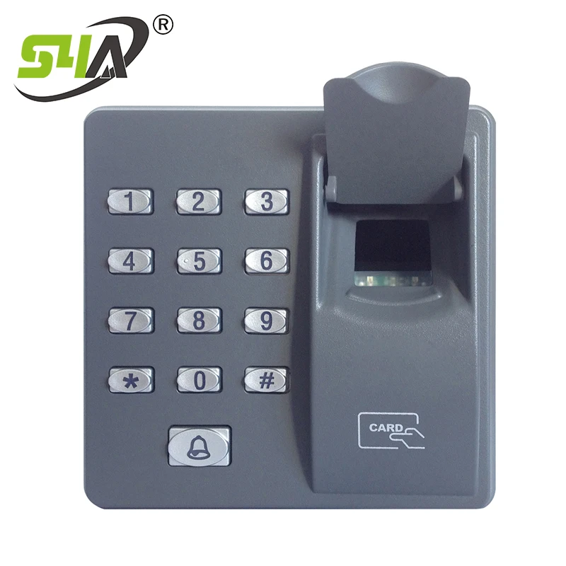 X6 IP68 водонепроницаемая система контроля доступа по отпечаткам пальцев Rfid Контроль доступа Лер Wiegand 26 считыватель отпечатков пальцев антивандальный Открыватель двери - Цвет: X6