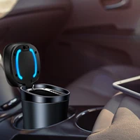 car ashtray automobile interior supplies with cover vehicle cigarette holder decor car styling portable smokeless cup universal