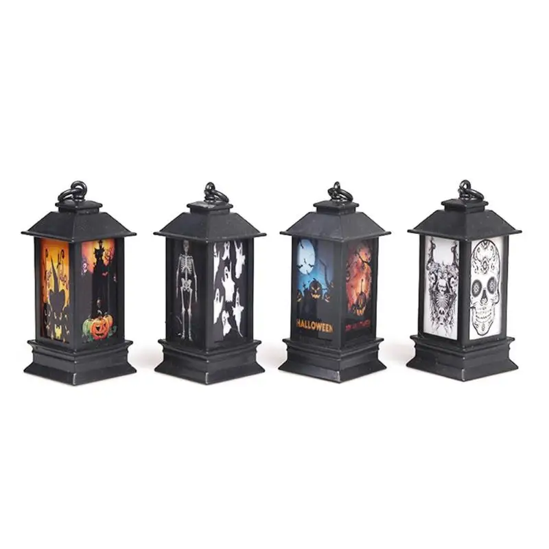 

Creative Night Lamps Colorful Glowing Night Lighthouses Pumpkin Skull Halloween Props Halloween Decoration Holiday Lighting