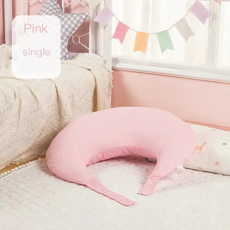

Good Quality Infant Colored Cotton Breast-feeding Pillow Maternal Feeding Pillow Baby Nursing Pillow for Mummy Easy To Feed