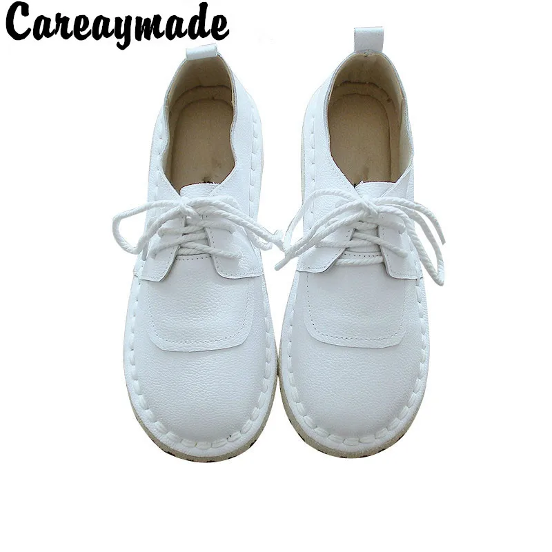 Careaymade 2020 супер удобные кожаные туфли японское Искусство ретро мягкая подошва