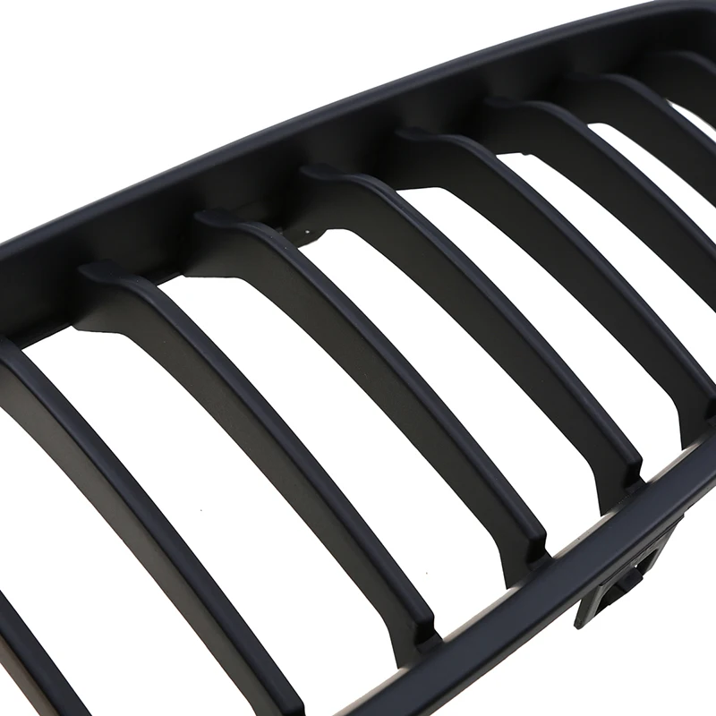 Передняя решетка POSSBAY матовая черная детская для BMW 4-Series F32 425d/428i/428iX Coupe 2013-2016