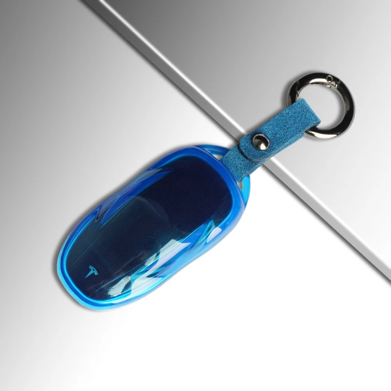 Брелок для Tesla Key чехол модель 3 автомобильные аксессуары ключей защитный мягкий