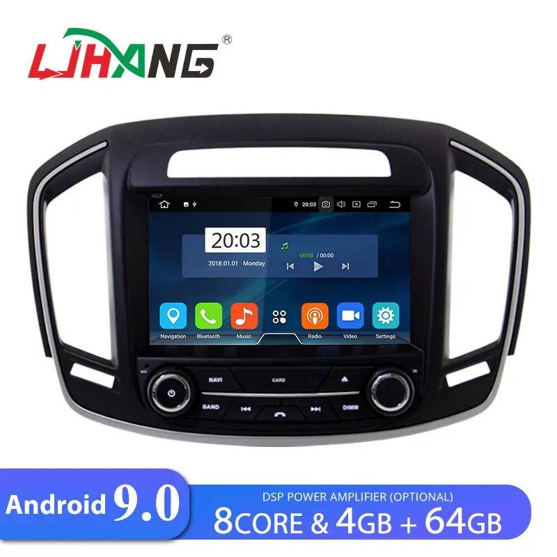 LJHANG " Android 9,0 автомобильный Радио мультимедийный плеер для Opel Insignia gps wifi автоаудио стерео ips головное устройство