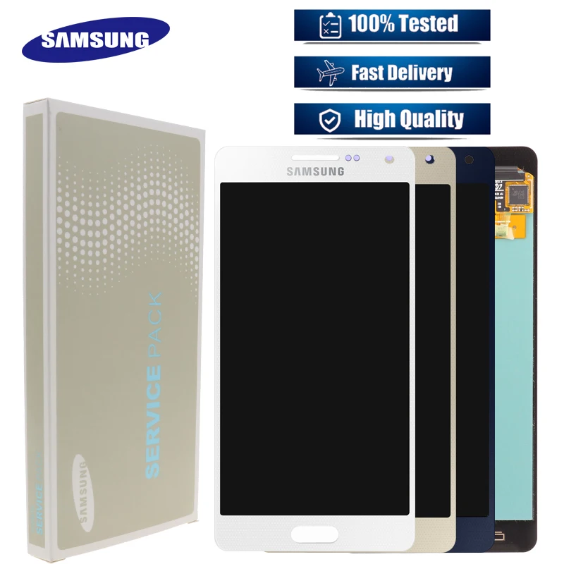 AMOLED ЖК дисплей для SAMSUNG Galaxy A5 дисплей сенсорный экран Замена для SAMSUNG Galaxy A5 A500FU A500 A500F A500M